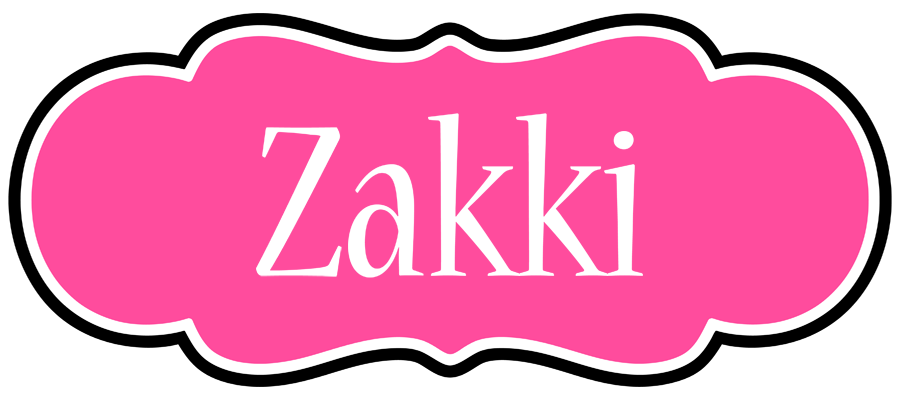 Zakki invitation logo