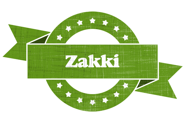 Zakki natural logo