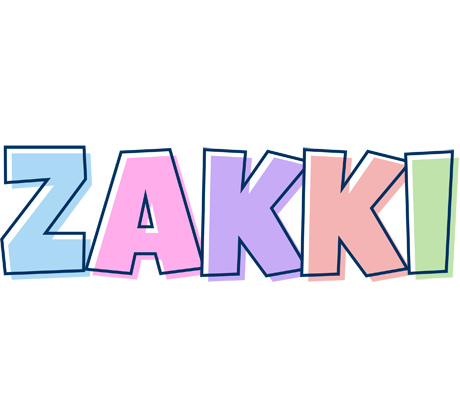 Zakki pastel logo