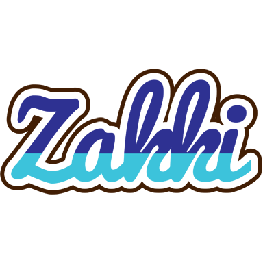 Zakki raining logo