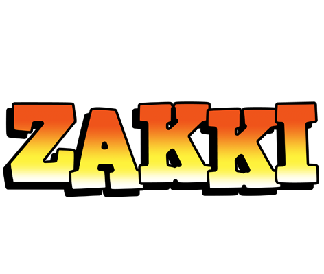 Zakki sunset logo