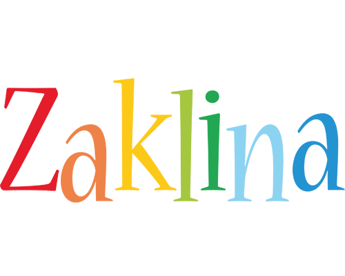 Zaklina birthday logo
