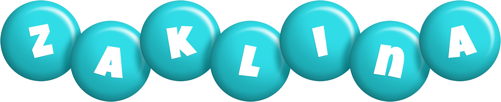 Zaklina candy-azur logo