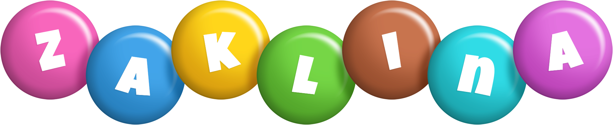 Zaklina candy logo