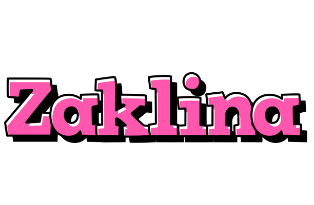 Zaklina girlish logo