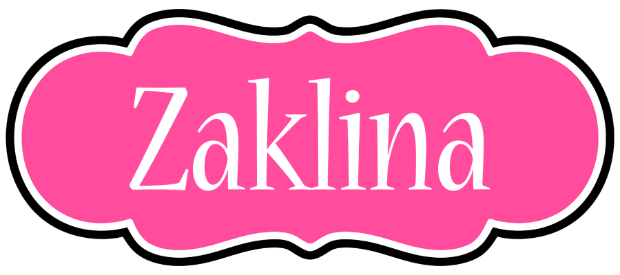 Zaklina invitation logo