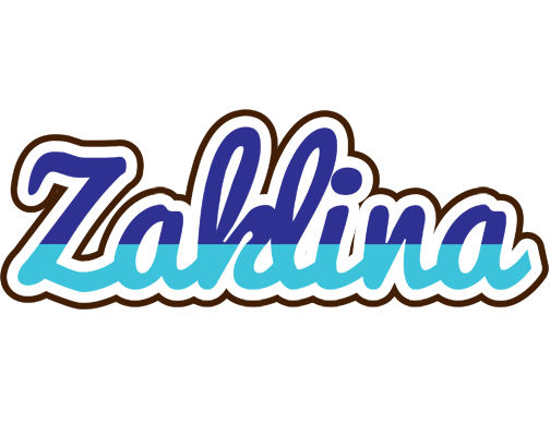 Zaklina raining logo