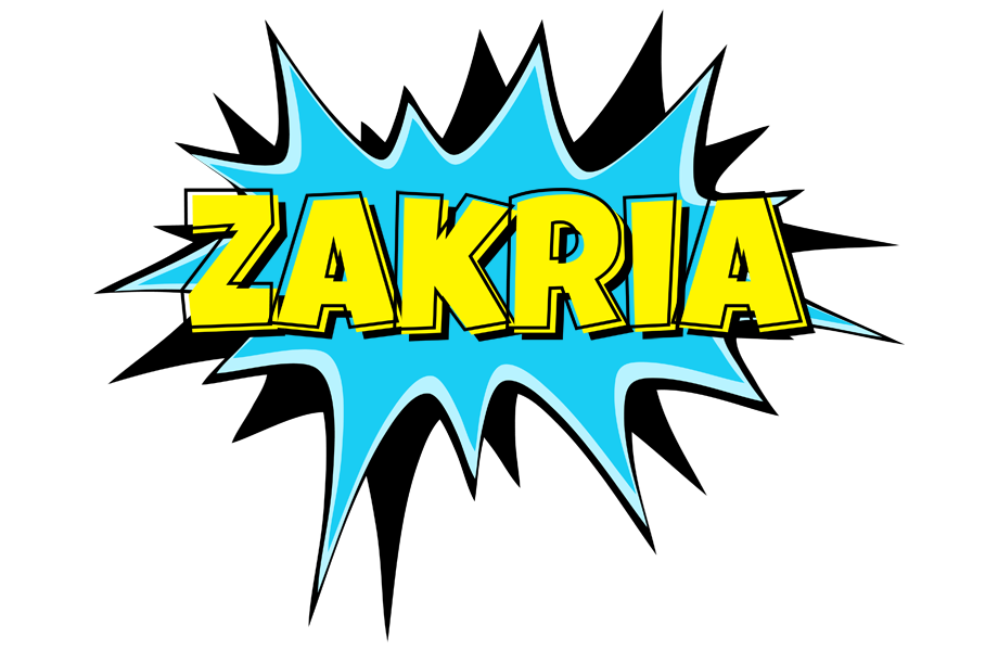 Zakria amazing logo