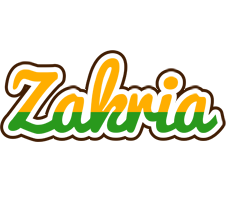 Zakria banana logo