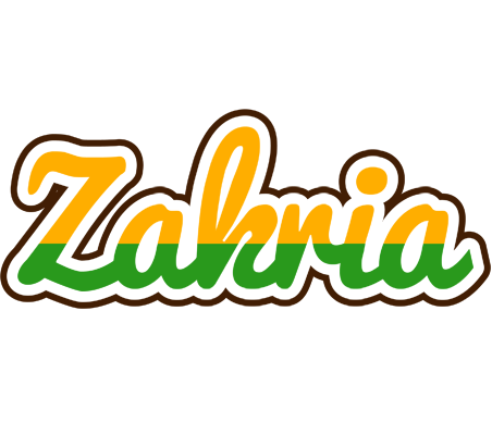 Zakria banana logo
