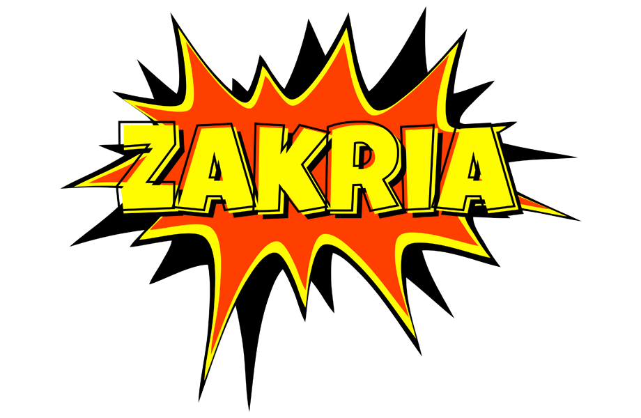 Zakria bazinga logo