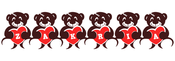 Zakria bear logo