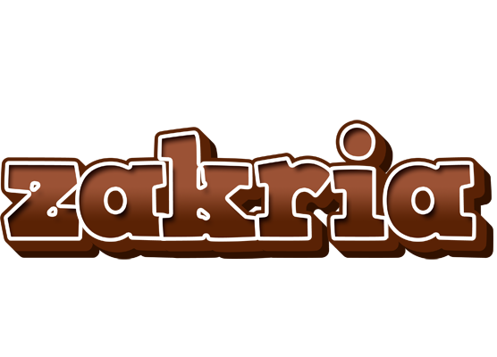 Zakria brownie logo