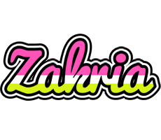 Zakria candies logo