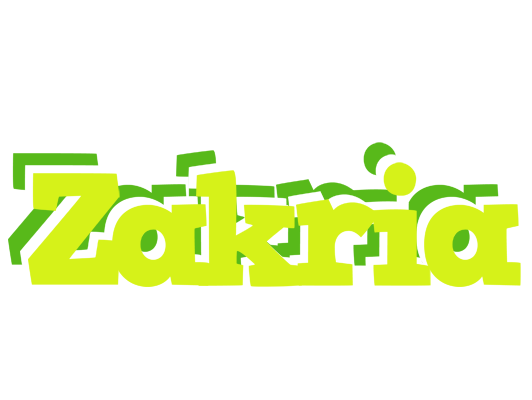 Zakria citrus logo