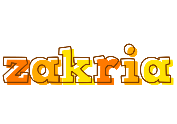 Zakria desert logo