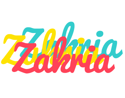 Zakria disco logo