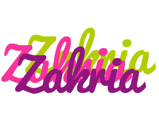 Zakria flowers logo