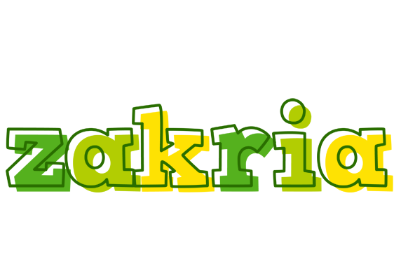Zakria juice logo
