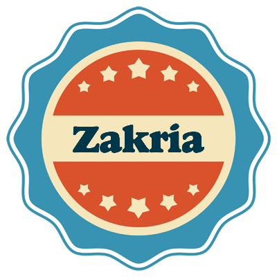 Zakria labels logo