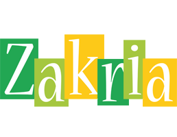 Zakria lemonade logo