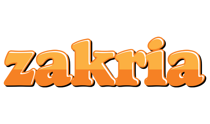 Zakria orange logo