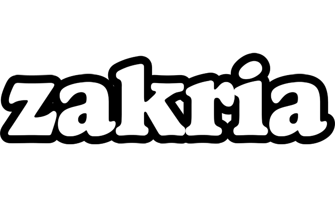 Zakria panda logo