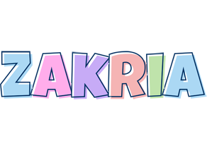 Zakria pastel logo