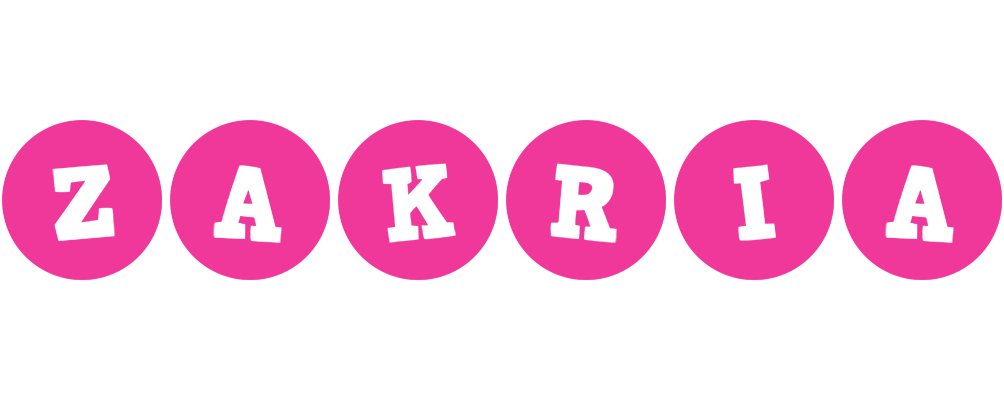 Zakria poker logo