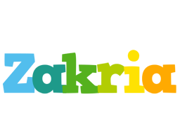 Zakria rainbows logo