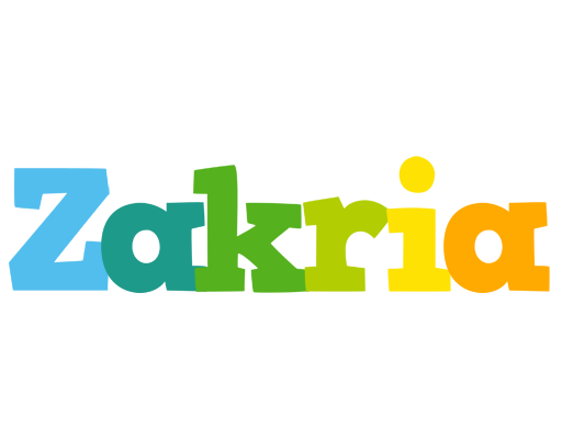 Zakria rainbows logo