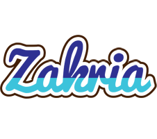 Zakria raining logo