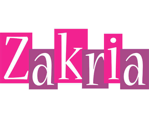 Zakria whine logo