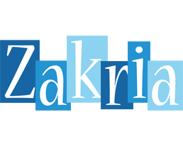 Zakria winter logo