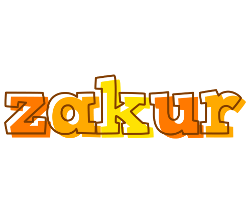 Zakur desert logo