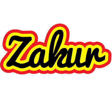 Zakur flaming logo