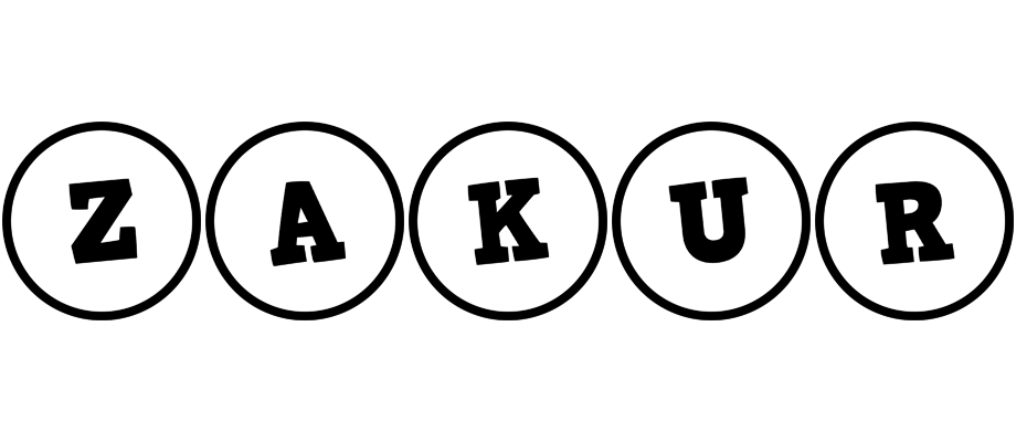 Zakur handy logo