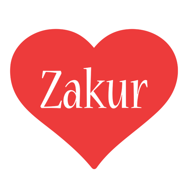 Zakur love logo