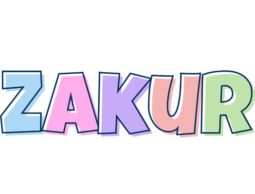 Zakur pastel logo