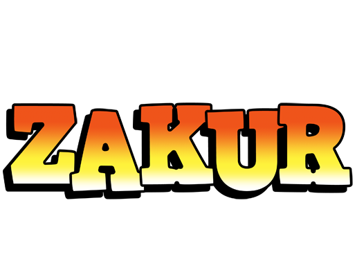 Zakur sunset logo