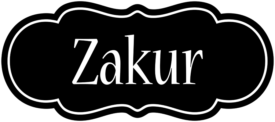 Zakur welcome logo
