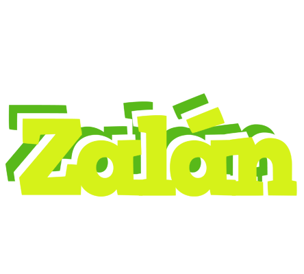 Zalán citrus logo