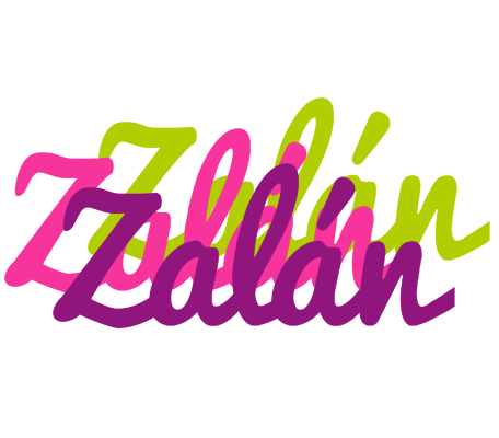 Zalán flowers logo