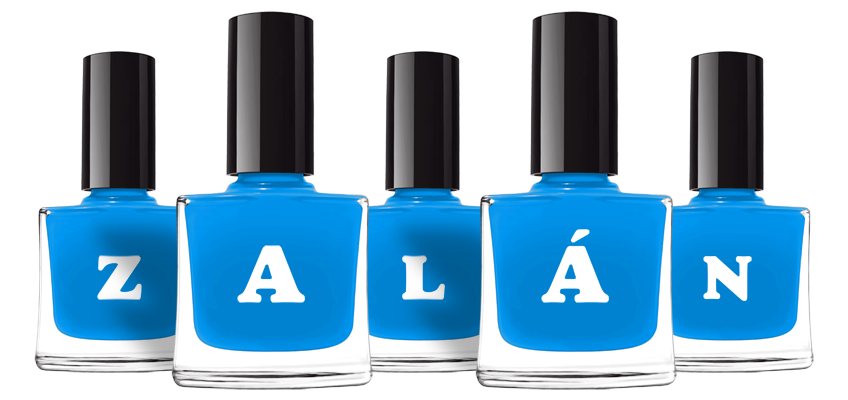 Zalán glossy logo