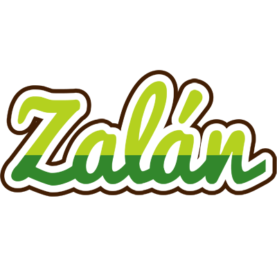 Zalán golfing logo