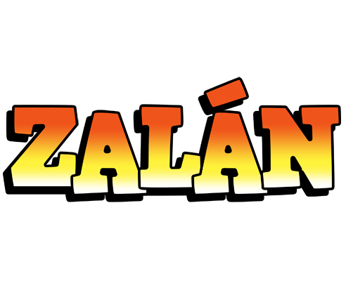 Zalán sunset logo