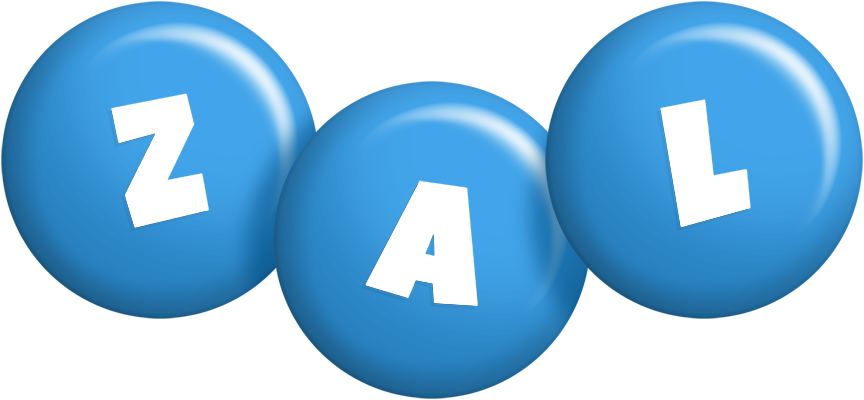 Zal candy-blue logo