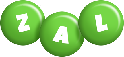 Zal candy-green logo