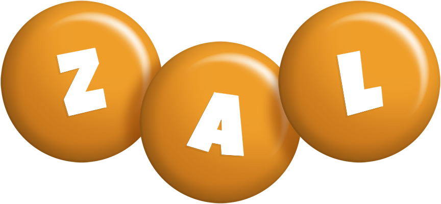 Zal candy-orange logo