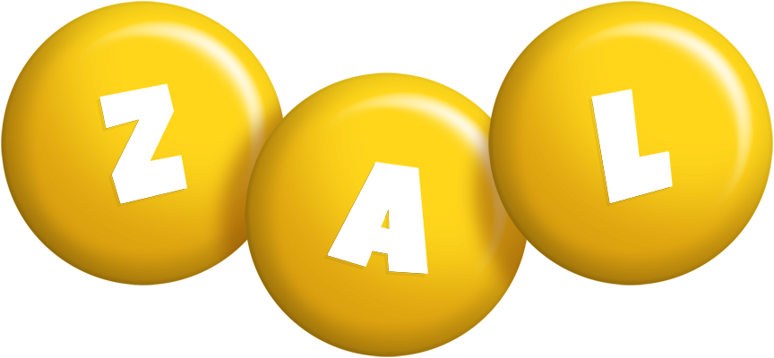 Zal candy-yellow logo